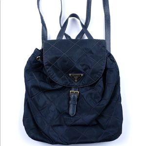 Prada Quilted Backpack